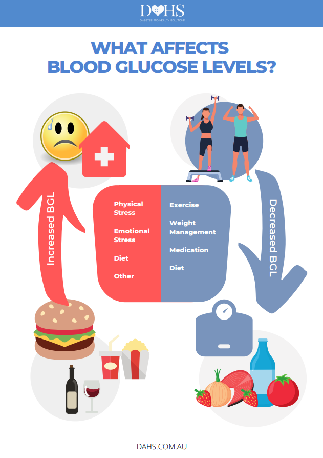 Poster Now Available: 42 Factors That Affect Blood Glucose, 44% OFF